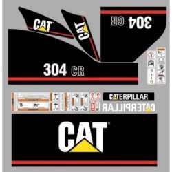 CATERPILLAR 304CR CON FRANJAS