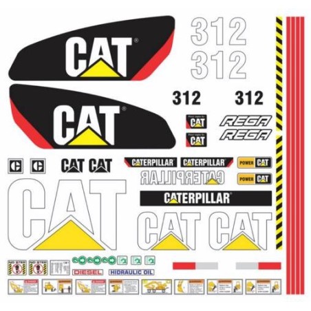 CATERPILLAR 312 MODERNA