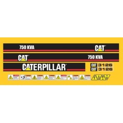 CATERPILLAR 3126 GENERADOR 750