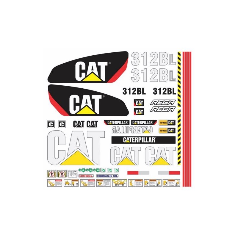 CATERPILLAR 312BL MODERNA