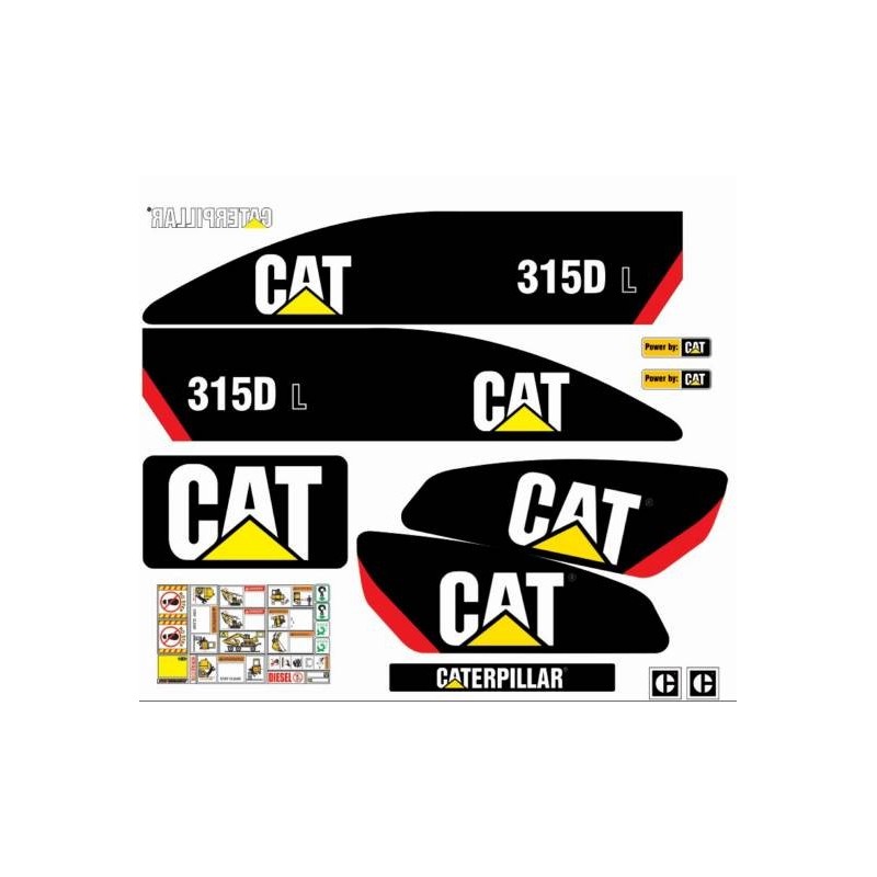 CATERPILLAR 315DL CON FRANJAS