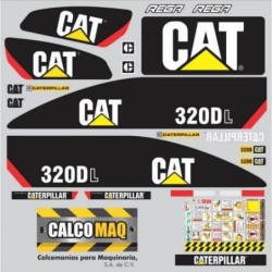CATERPILLAR 320D CON FRANJAS ARMADAS