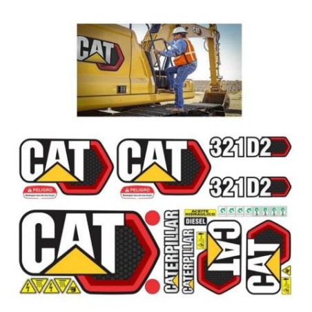 CATERPILLAR 321D2 VERSION 2021