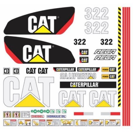 CATERPILLAR 322 MODERNA