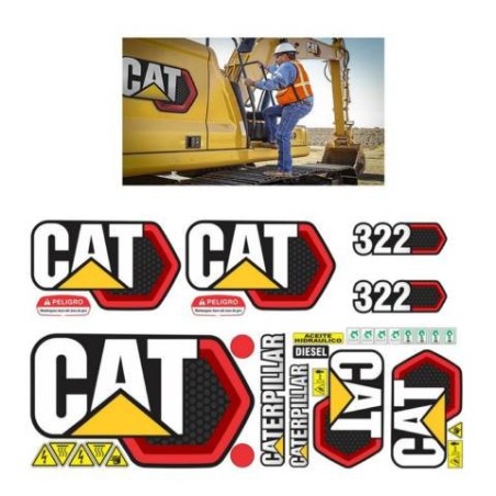 CATERPILLAR 322 VERSION 2021