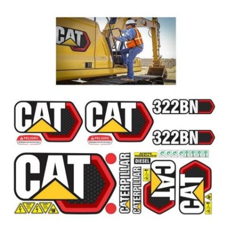 CATERPILLAR 322BN VERSION 2021