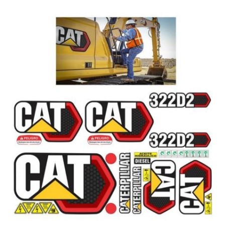 CATERPILLAR 322D2 VERSION 2021