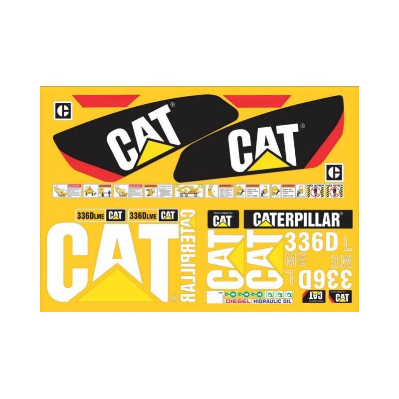 CATERPILLAR 336DLME SIN FRANJAS
