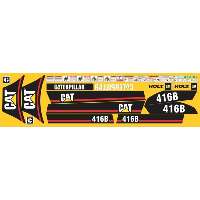 CATERPILLAR 416B MODERNA - COPIA