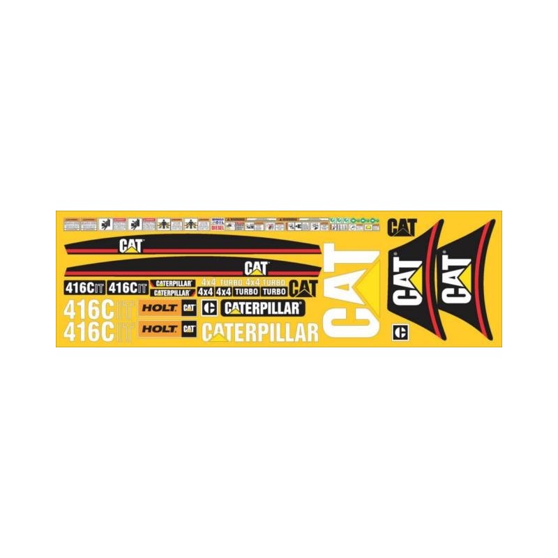 CATERPILLAR 416C IT ORIGINAL 2015