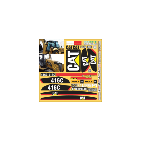 CATERPILLAR 416C MODERNA