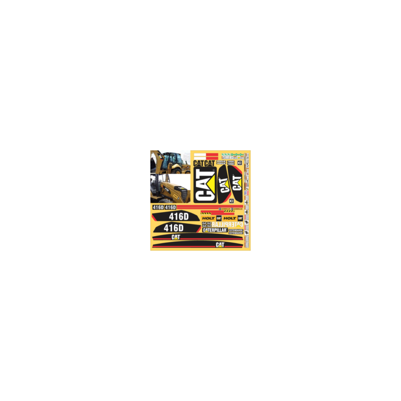 CATERPILLAR 416D MODERNA