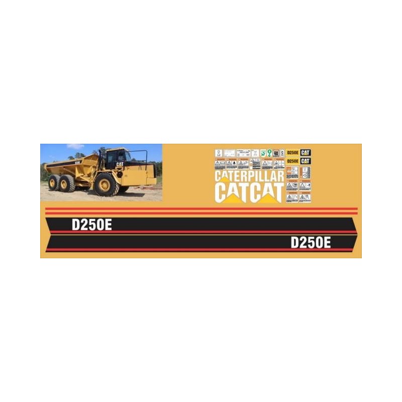 CATERPILLAR D250E CON FRANJAS