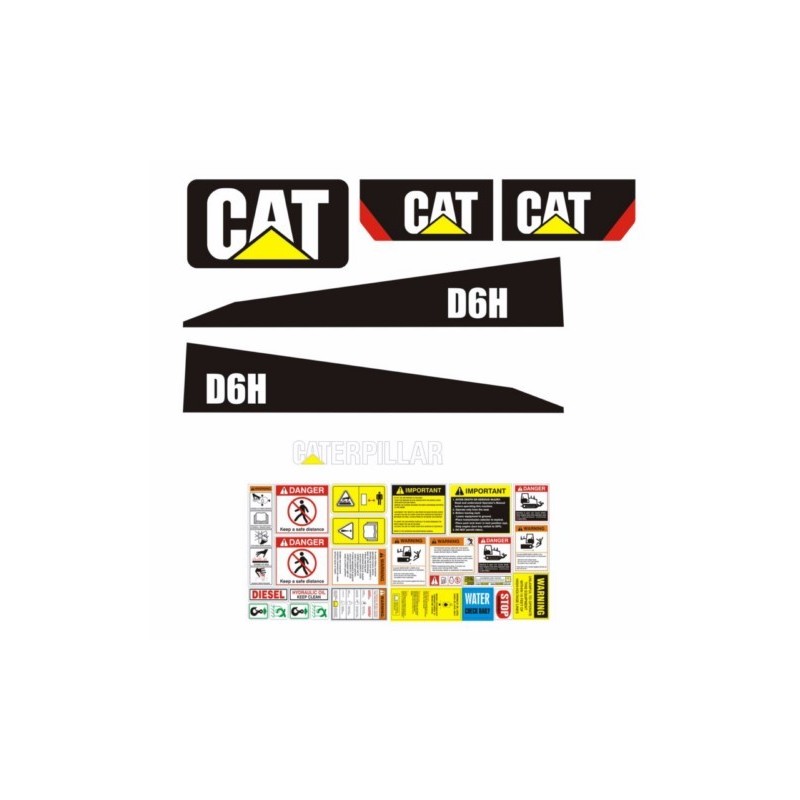 CATERPILLAR D6H TIPO D6G