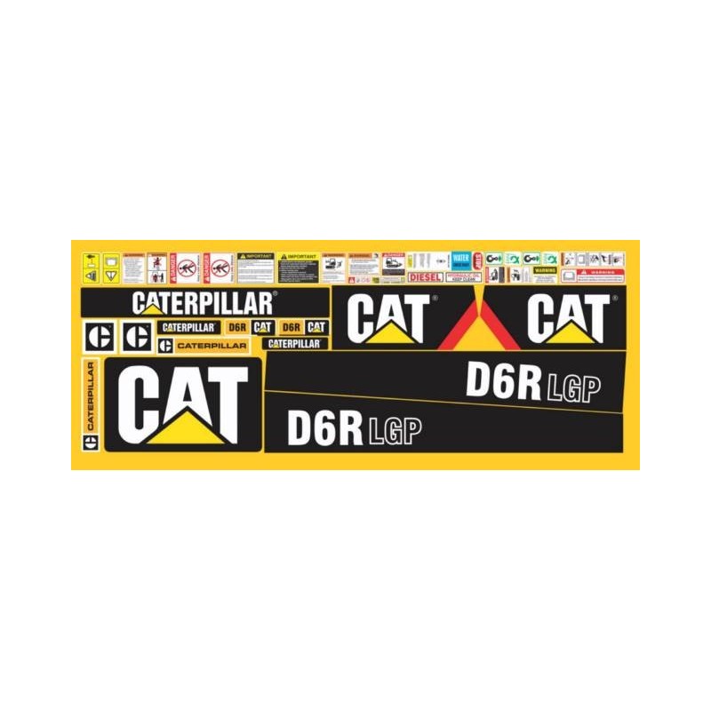 CATERPILLAR D6R LGP TIPO T