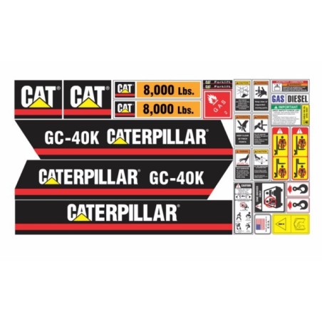 CATERPILLAR GC40K 8 MIL LBS