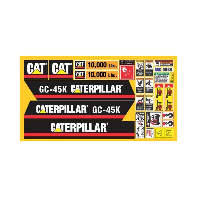 CATERPILLAR GC45K 10 MIL LBS