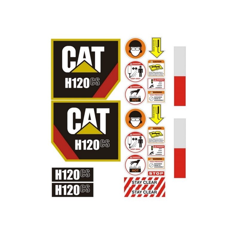 CATERPILLAR MARTILLO H120 GS