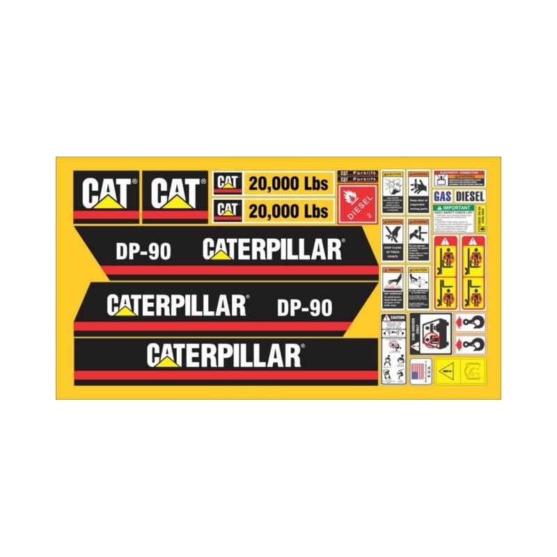 CATERPILLAR MONTACARGAS DP90