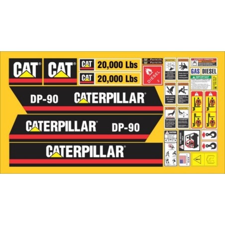 CATERPILLAR MONTACARGAS DP90