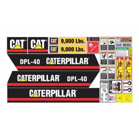 CATERPILLAR MONTACARGAS DPL40 9000 LBS