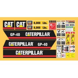 CATERPILLAR MONTACARGAS GP40