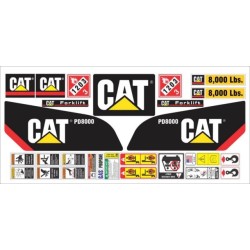 CATERPILLAR MONTACARGAS PD8000 MODERNO