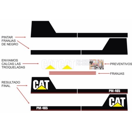 CATERPILLAR PM465 SIN FRANJAS