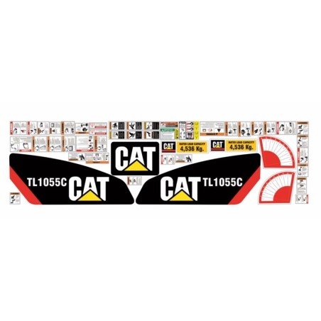 CATERPILLAR TL1055C MONTACARGAS ELEVADOR TELESCOPICO