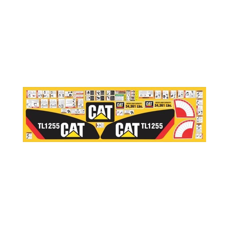 CATERPILLAR TL1255 MONTACARGAS ELEVADOR TELESCOPICO