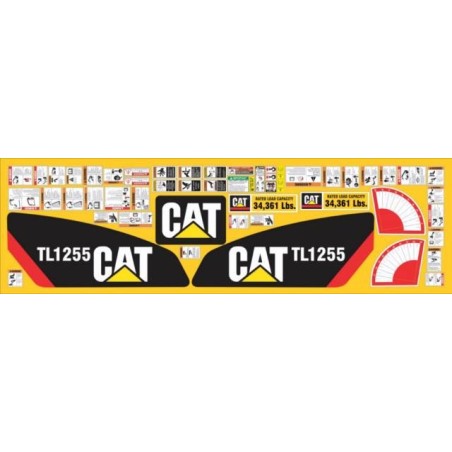 CATERPILLAR TL1255 MONTACARGAS ELEVADOR TELESCOPICO