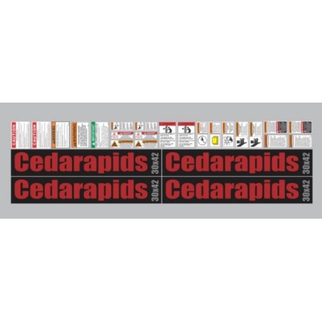 CEDARAPIDS 30X42