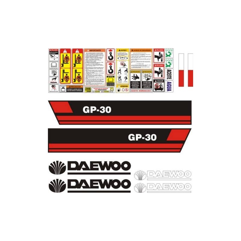 DAEWOO GP30 MONTACARGAS