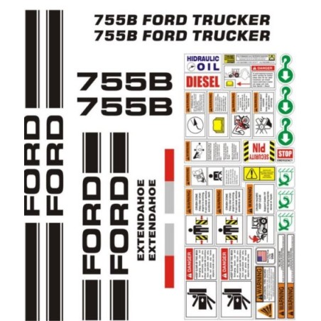 FORD 755B RETRO