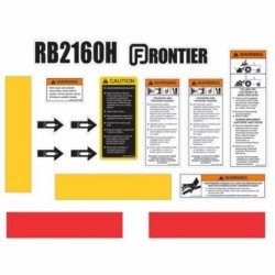 FRONTIER RB2160H CUCHILLA