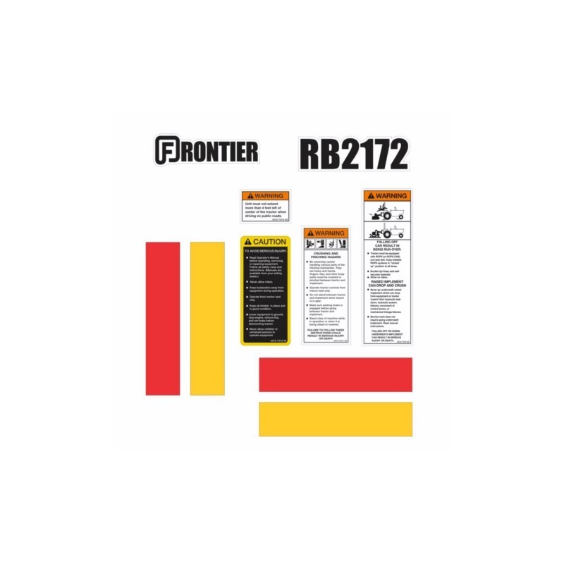 FRONTIER RB2172 CUCHILLA