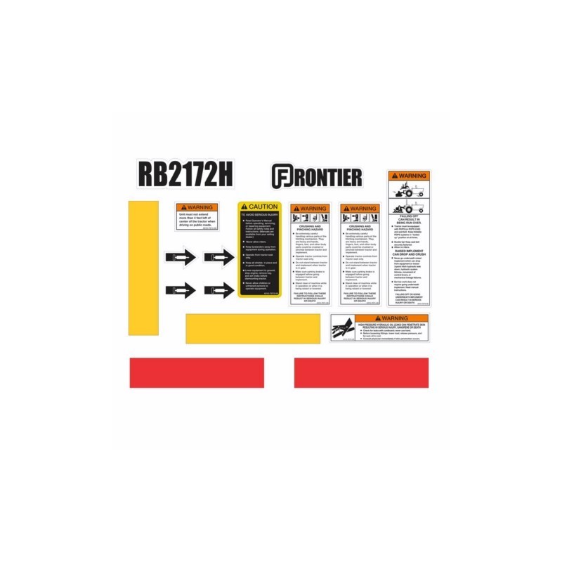 FRONTIER RB2172H CUCHILLA