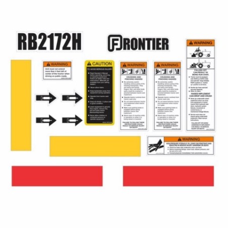 FRONTIER RB2172H CUCHILLA