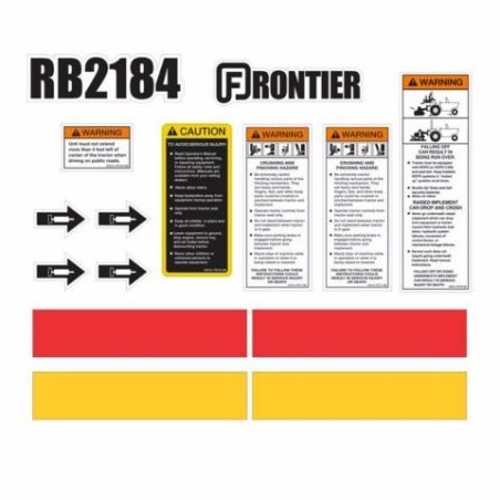 FRONTIER RB2184 CUCHILLA