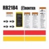 FRONTIER RB2184 CUCHILLA
