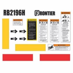 FRONTIER RB2196H CUCHILLA