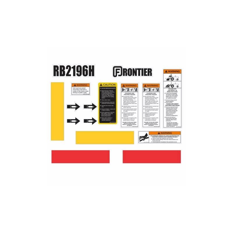 FRONTIER RB2196H CUCHILLA