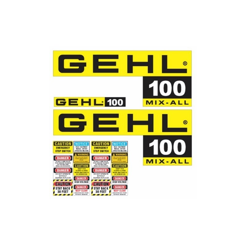GEHL 100 MEZCLADORA