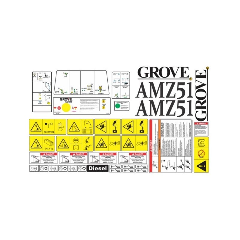 GROVE AMZ51 DIESEL