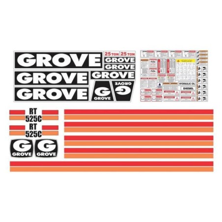 GROVE RT525C