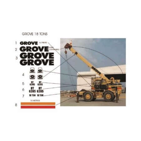 GROVE RT620S 18 TON