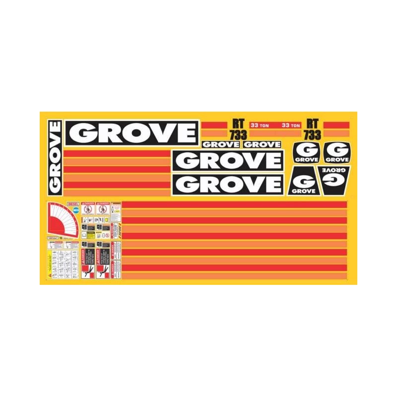 GROVE RT733 33 TON