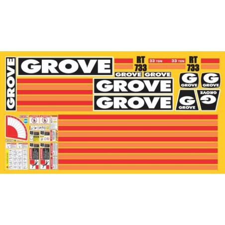 GROVE RT733 33 TON