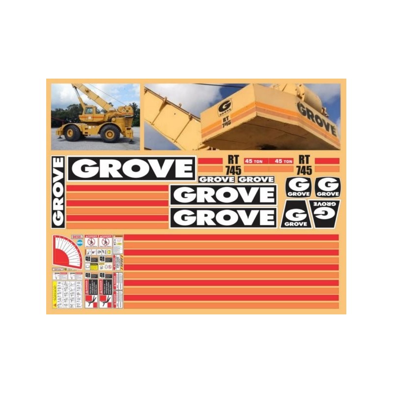 GROVE RT745 45 TON