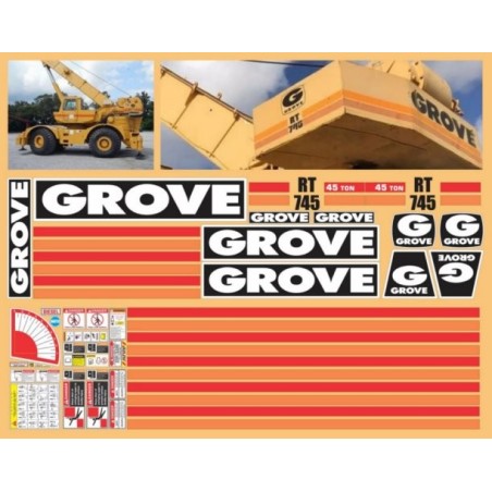 GROVE RT745 45 TON